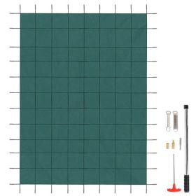 16*32ft Rectangular Swimming Pool Cover Green