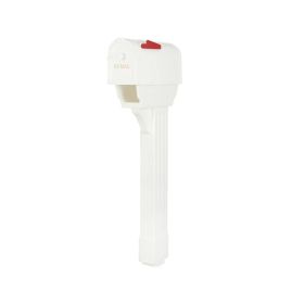 Plastic Mailbox and Post Kit - White