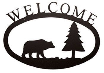 Bear & Pine - Welcome Sign Large