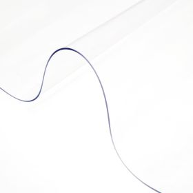 Plastic Table Cover, 42"x96"x0.08", Transparent PVC Table Protector, Rectangle Clear Desk Mat