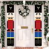 1 pair, Festive Christmas Nutcracker Banner for Outdoor Decorations and Indoor Parties