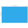 Rectangular Pool Cover 315"x196.9" PE Blue