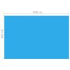 Rectangular Pool Cover 236.2"x157.5" PE Blue