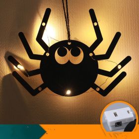 Halloween LED Decorative Lights Luminescent Spider Listing (Option: Spider-Electronic)