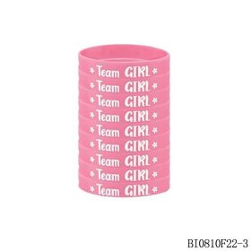 Mother And Infant Series Silicone Bracelet Birthday Party Silicone Multi-color (Option: BI0810F223-Average Size)