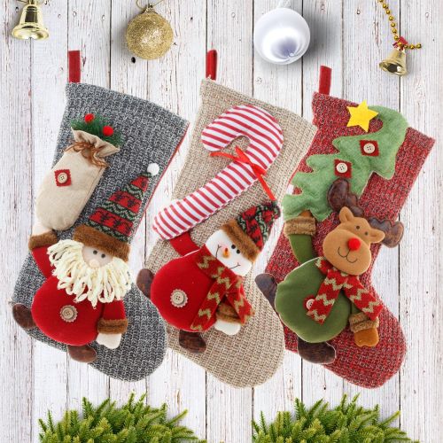 Christmas Socks Gift Bag Large Three-dimensional