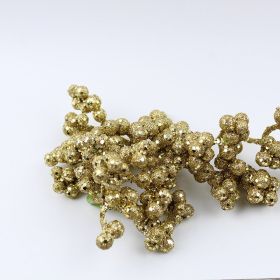Foam Three Fork Fruit Christmas Ornament Simulation (Option: Three Fork Gold Powder)
