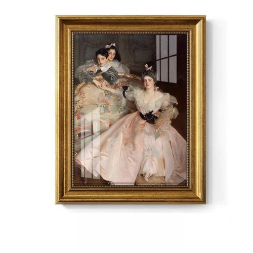Light Luxury Decoration Painting European American Classical Oil Painting