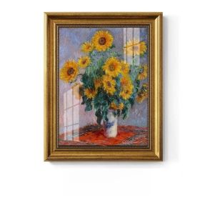 Light Luxury Decoration Painting European American Classical Oil Painting (Option: Q Style-25 30cm Gold Frame Glass)