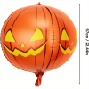 4pcs Scary Eyeball Decorations Balloons, Balloon Props Bloodshot Eyeballs Indoor Outdoor Decors For Party