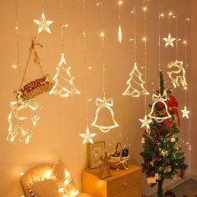 Christmas Decoration Pendant Night Light (Option: Warm white-EU)