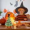 Happy Halloween Inflatable With LED Lights Spoof Ghost Yard Decoration