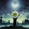4pcs Scary Eyeball Decorations Balloons, Balloon Props Bloodshot Eyeballs Indoor Outdoor Decors For Party