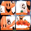 Halloween Outdoor Spoof Tree Monster Ghost Blow Up Yard Decoration W/ Built-In Led Lights