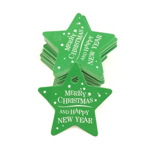Christmas Small Hangtag Christmas Gift Box Decoration Accessories Pendant Spot Cute Small Card In Stock Wholesale