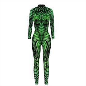 Role-playing Jumpsuit European And American Jumpsuit (Option: BAX205-L)